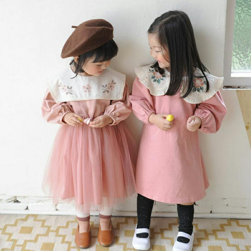 【新作10%OFF】フラワーカラーチュールワンピース・u06553 キッズ【3~8才】【ops】【ワンピース ロング ロングワン