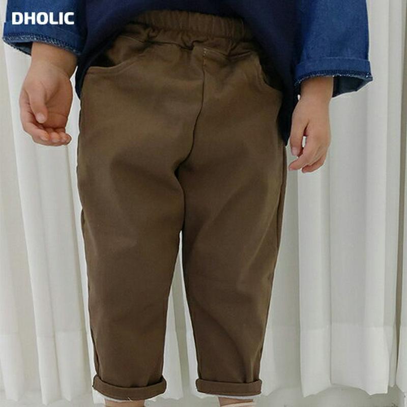 【新作10%OFF】テーパードカラーパンツ・u06978 キッズ【3~8才】【pt】【パンツ ズボン ロングパンツ 長ズボン テ