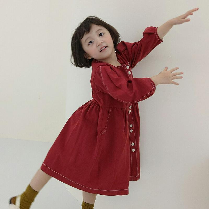 【新作10%OFF】ステッチパフスリーブワンピース・u06971 キッズ【3~8才】【ops】【ワンピース ロング ロングワンピ