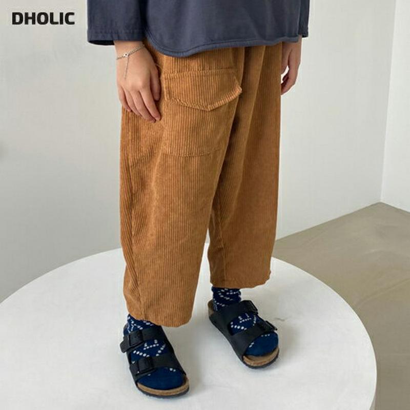 コーデュロイポケットパンツ・u05797 キッズ【3~8才】【pt】【パンツ ズボン ロングパンツ 長ズボン コーデュロイ カジ