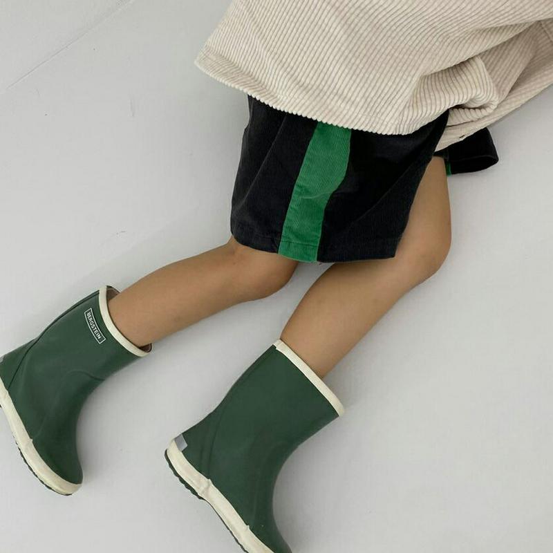 配色コーデュロイハーフパンツ・u05782 キッズ【3~8才】【pt】【パンツ ズボン ハーフパンツ 半ズボン コーデュロイ　シ
