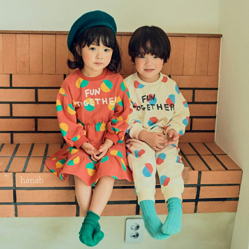 バイカラーパターンワンピース・u06701 キッズ【3~8才】【ops】【ワンピース ミディ丈 ミディワンピース 長袖 バイカラ