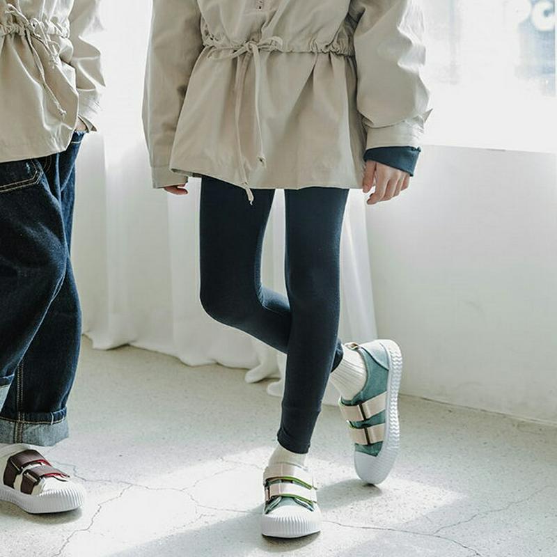 【新作10%OFF】ダークカラーレギンス・u06607 キッズ【3~8才】【pt】【パンツ ズボン レギンス シンプル 単色 無