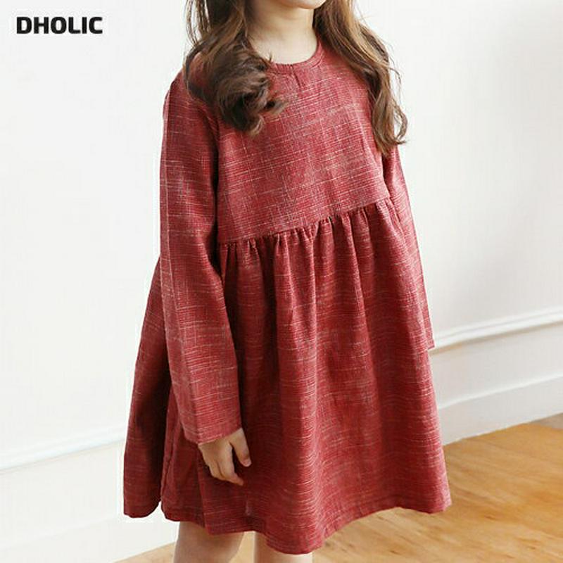 ワインカラーフレアワンピース・p006246 キッズ【3~8才】【ops】【ワンピース ミディ丈 ミディワンピース フレア フレアワンピース ワイン 長袖 シンプル 女の子 春 秋 韓国 韓国子供服 子供 こども 子供服 こども服】【KIDS】