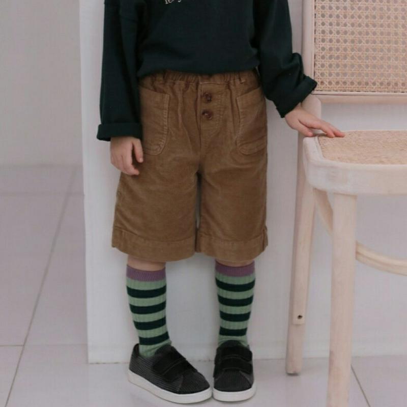 【新作10%OFF】コーデュロイハーフパンツ・u05972 キッズ【3~8才】【pt】【パンツ ズボン ハーフパンツ 半ズボン 