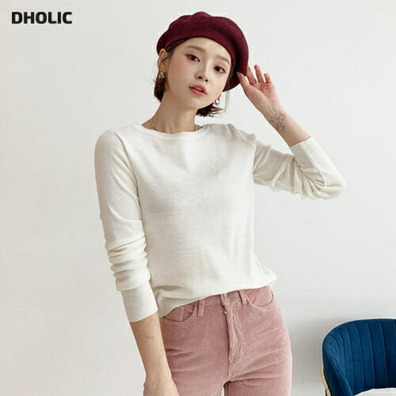 【新作10%OFF】ボートネックニット・全6色・t55985 レディース【tops】【韓国 ファッション トップス ニット ニッ