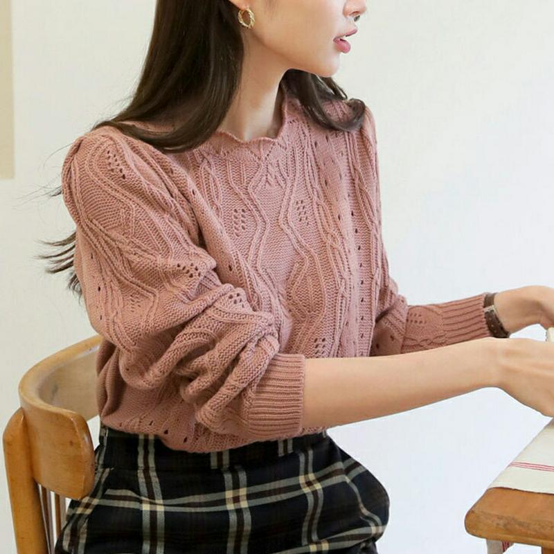 【新作10%OFF】パンチングニット・全3色・b64416 レディース【tops】【韓国 ファッション トップス ニット ニット