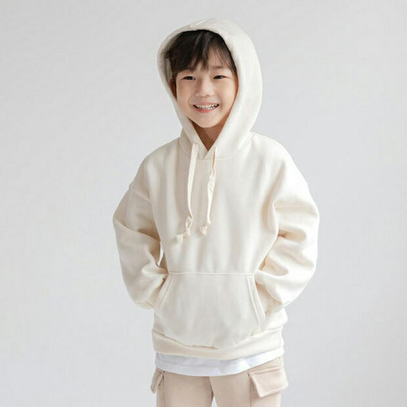 【只今10%OFF】裏起毛フーディ u07698 キッズ 【3~8才】【tops】【韓国 ファッション トップス フード フーデ