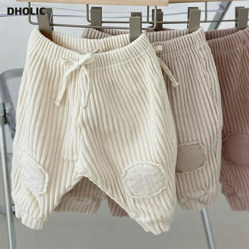 【只今10%OFF】パッチリブパンツ u07217 キッズ 【3~8才】【pt】【韓国 ファッション ボトムス パンツ ロング 