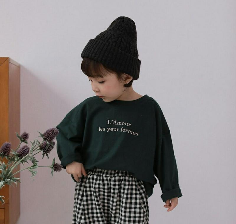 【只今10%OFF】レタリングTシャツ・u05922 キッズ【3~8才】【tops】【トップス Tシャツ 長袖 ロゴ レタリング