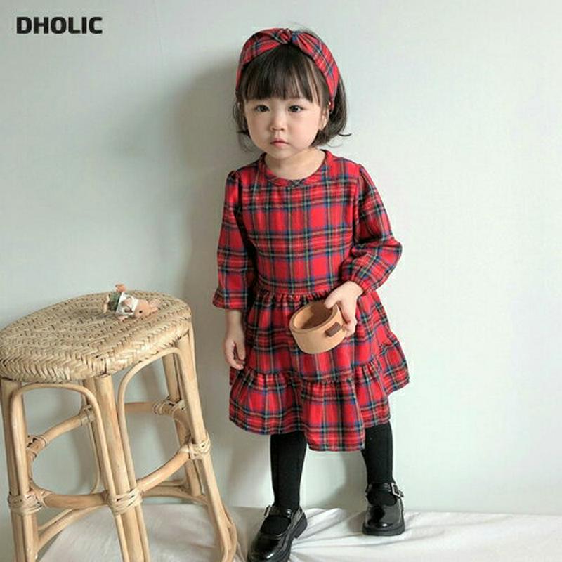 【只今10%OFF】レトロチェックフレアワンピース・u05988 キッズ【3~8才】【ops】【ワンピース ミディ丈 ミディワン