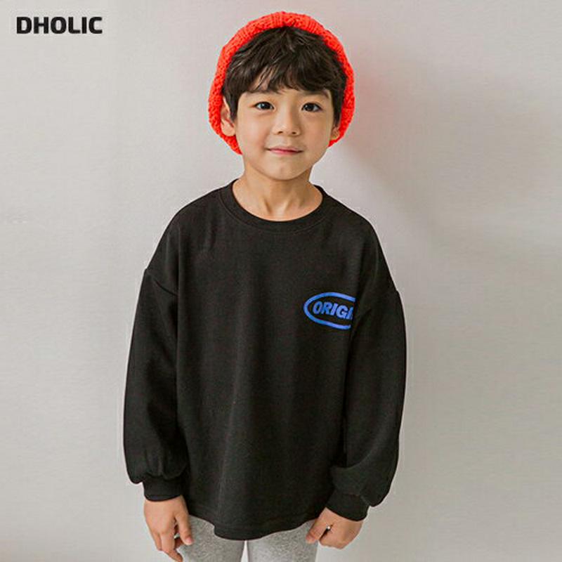 【只今10%OFF】オリジナルサークルロゴTシャツ・u06545 キッズ【3~8才】【tops】【トップス Tシャツ 長袖 ロゴ
