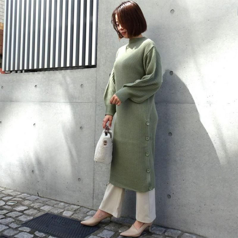 ストレートパンツ（rinachishima）