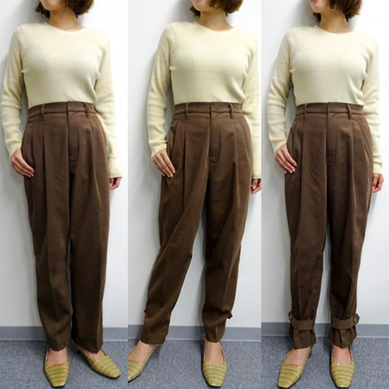アンクルベルトパンツ（rinachishima）