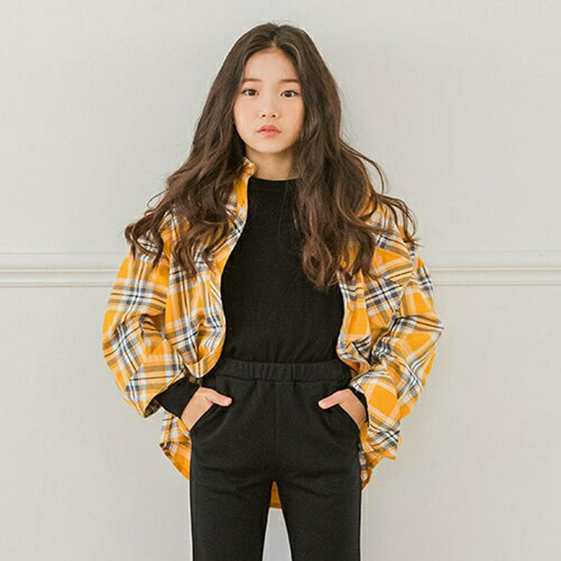 【キッズ10%OFF】タータンチェックシャツ・p007190 キッズ【3~8才】【bl】【トップス シャツ 長袖 チェック柄 タ
