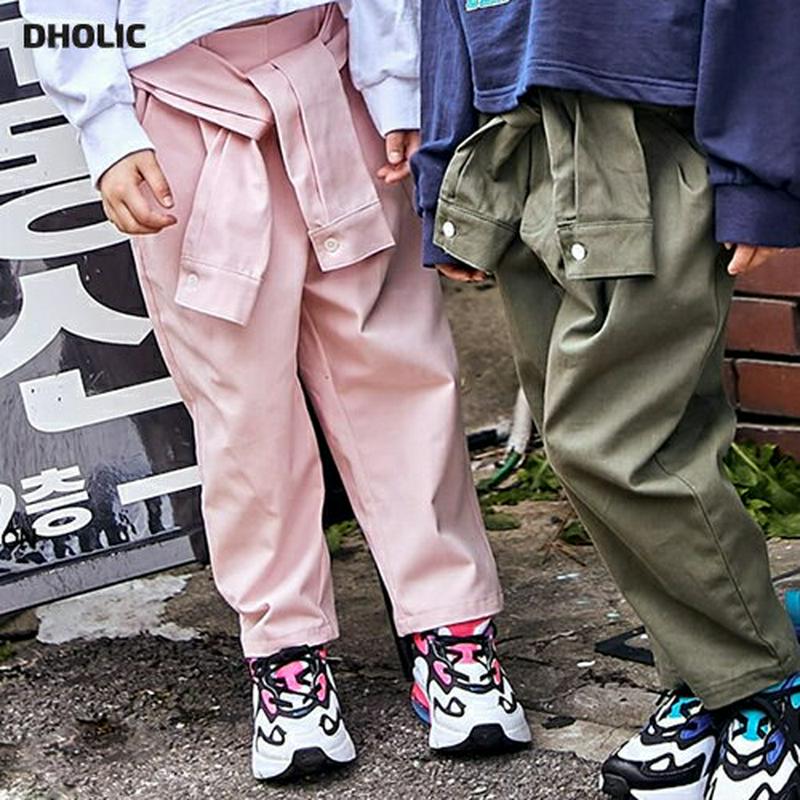 【キッズ10%OFF】ウエストタイパンツ・u06456 キッズ【3~8才】【pt】【ボトムス パンツ ズボン ロングパンツ 長ズ