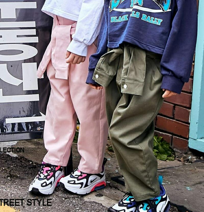 【キッズ10%OFF】ウエストタイパンツ・u06456 キッズ【3~8才】【pt】【ボトムス パンツ ズボン ロングパンツ 長ズ
