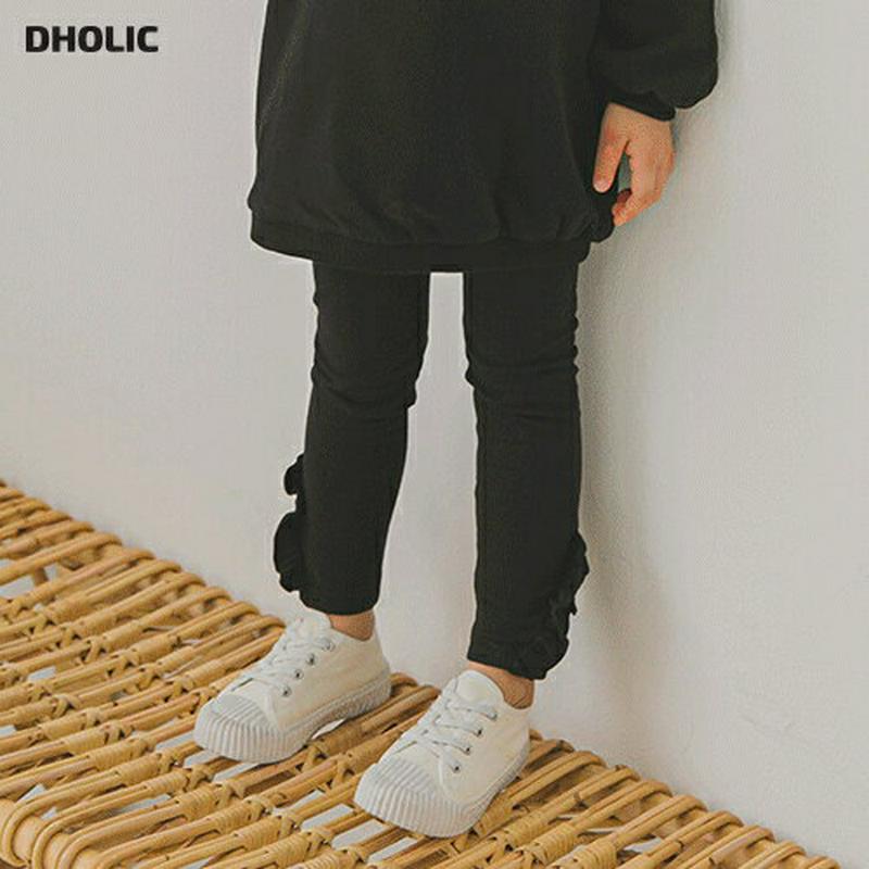 【キッズ30%OFF】フリルレギンス・p006651 キッズ【3~8才】【pt】【レギンス パンツ ズボン ボトムス フリル フリルレギンス 単色 シンプル 可愛い かわいい 女の子 春 秋 韓国 韓国子供服 子供 こども 子供服 こども服】【KIDS】
