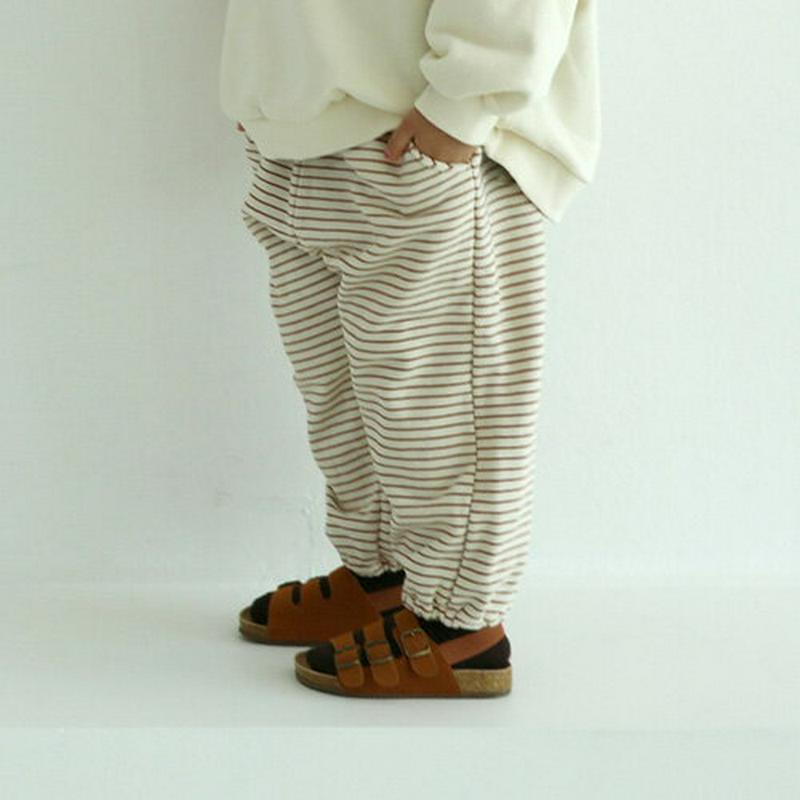 【キッズ10%OFF】ピンボーダーパンツ・u06876 キッズ【3~8才】【pt】【パンツ ズボン ロングパンツ　長ズボン　ボー