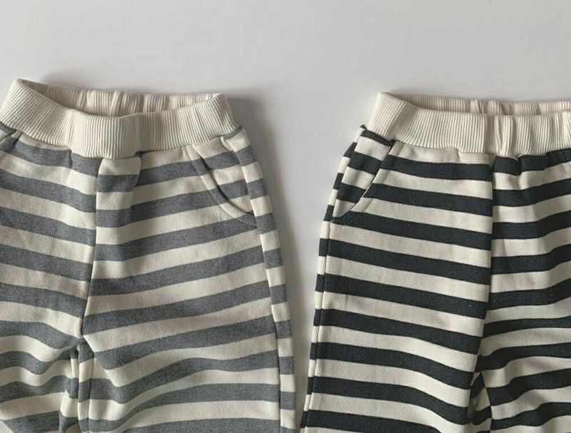 【キッズ10%OFF】ボーダースウェットパンツ・u06962 キッズ【3~8才】【pt】【パンツ ズボン 長ズボン ロングパンツ