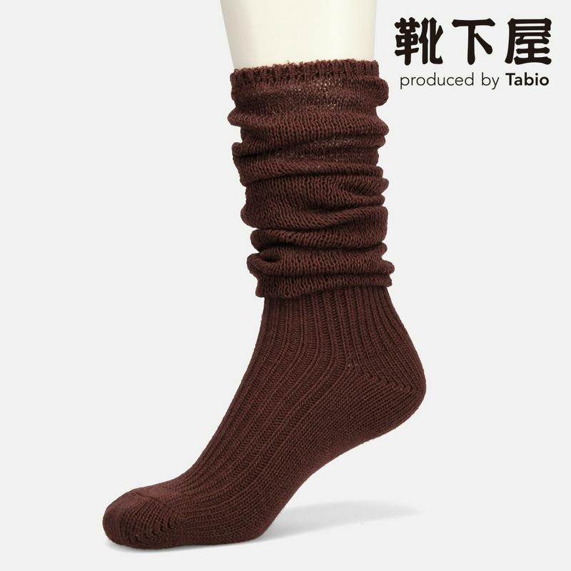 【あす楽】【靴下屋】 ザックリルーズハイソックス / 靴下 タビオ Tabio くつ下 ハイ レディース 日本製