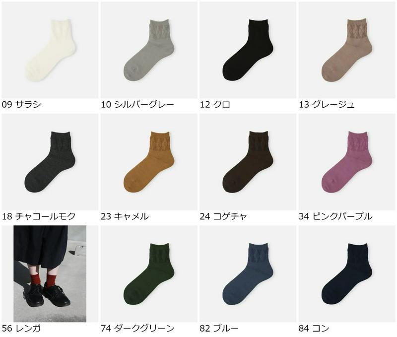 【全品送料無料★〜12/26 23:59迄】【あす楽】【靴下屋】 毛混リンクスアーガイル柄ショートソックス / 靴下 タビオ Tabio くつ下 ショート レディース 日本製 2012ka