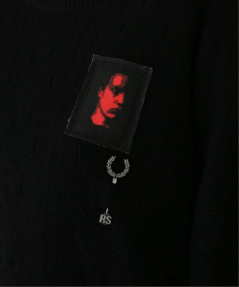 【 RAF SIMONSｘFRED PERRY 】OVER SIZED PRINTET：プルオーバー（JOURNAL STAND