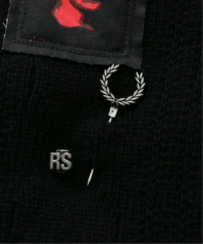 【 RAF SIMONSｘFRED PERRY 】OVER SIZED PRINTET：プルオーバー（JOURNAL STAND