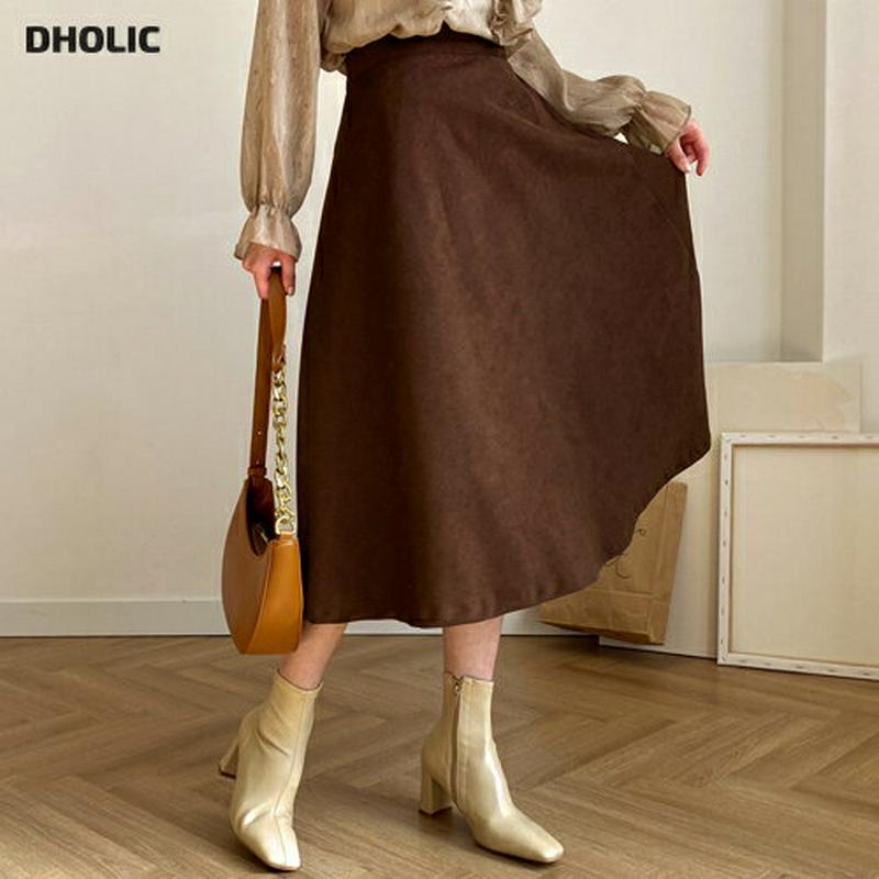 【新作10%OFF】バックゴムフレアスカート・全6色・t56030 レディース【sk】【韓国 ファッション ボトムス スカート 