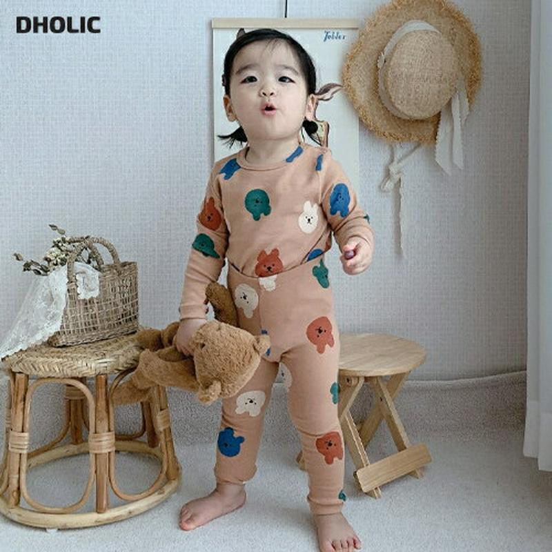 【キッズ10%OFF】ラビットルームウェア上下SET・u06857 キッズ【3~8才】【uw】【パジャマ ルームウェア 部屋着 