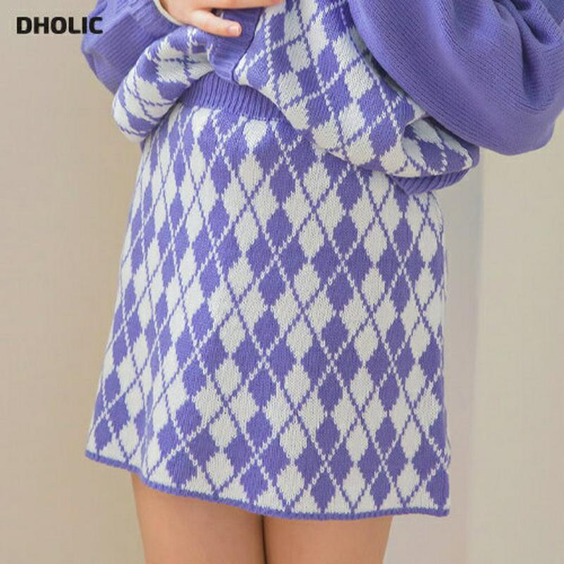 【キッズ10%OFF】アーガイルミニスカート・p007442 キッズ【3~8才】【sk】【スカート ミニスカート ミニ ショート