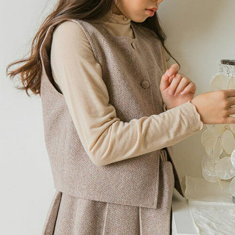 【キッズ30%OFF】ベスト&プリーツスカートSET・p007349 キッズ【3~8才】【set】【セットアップ setup セット set ベスト スカート ミニスカート プリーツ プリーツスカート 可愛い かわいい 女の子 春 秋 韓国 韓国子供服 子供 こども 子供服 こども服】【KIDS】