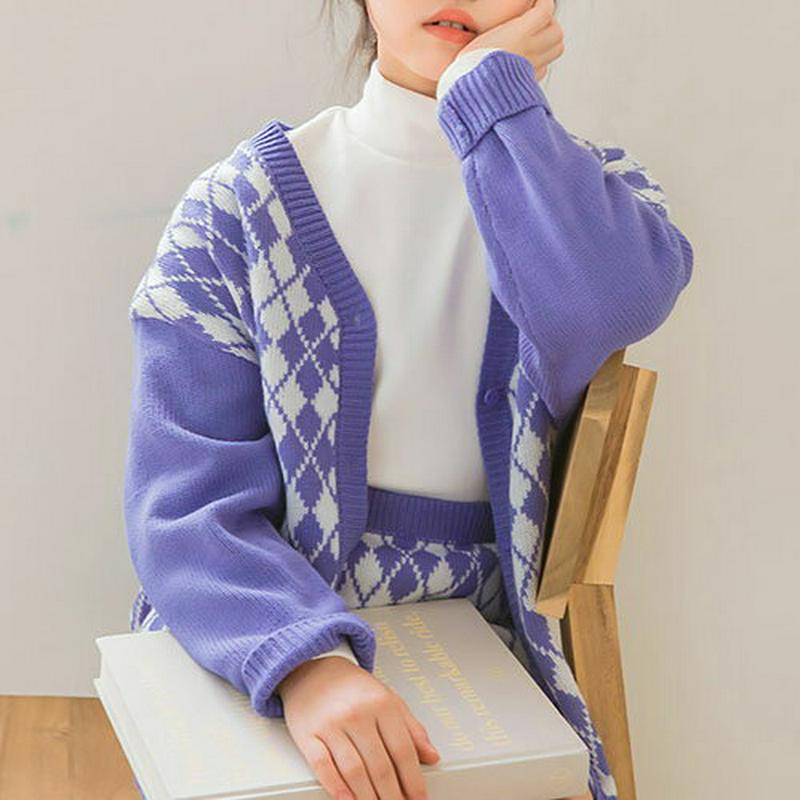 【キッズ10%OFF】アーガイルカーディガン・p007360 キッズ【3~8才】【cd】【カーディガン カーデ 羽織物 長袖 ア