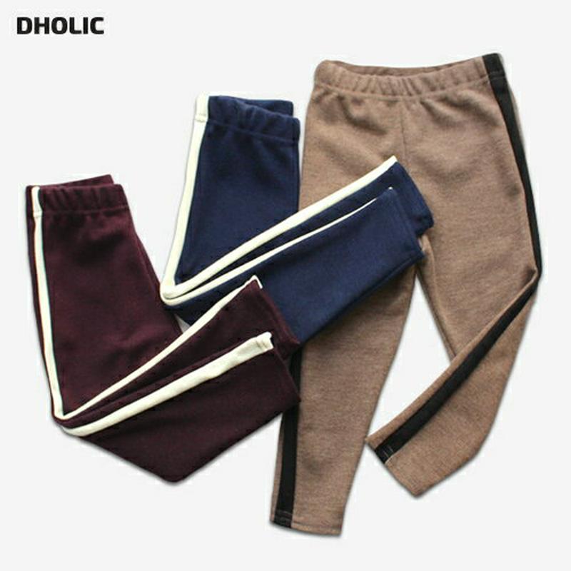 【キッズ30%OFF】配色ラインレギンス・p007420 キッズ【3~8才】【pt】【レギンス パンツ ズボン サイドライン カジュアル スポーティー ラフ 女の子 男の子 ウエストゴム 春 秋 冬 韓国 韓国子供服 子供 こども 子供服 こども服】【KIDS】