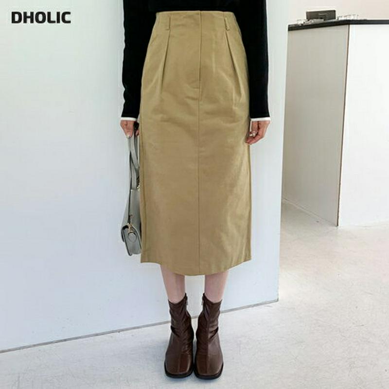 【新作10%OFF】タックHラインスカート・全2色・t61320 レディース【sk】【韓国 ファッション ボトムス スカート ロ