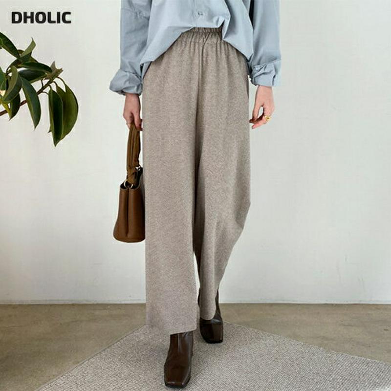 【新作10%OFF】ヘリンボーンパンツ・全3色・b64562 レディース【pt】【韓国 ファッション ボトムス ズボン パンツ 