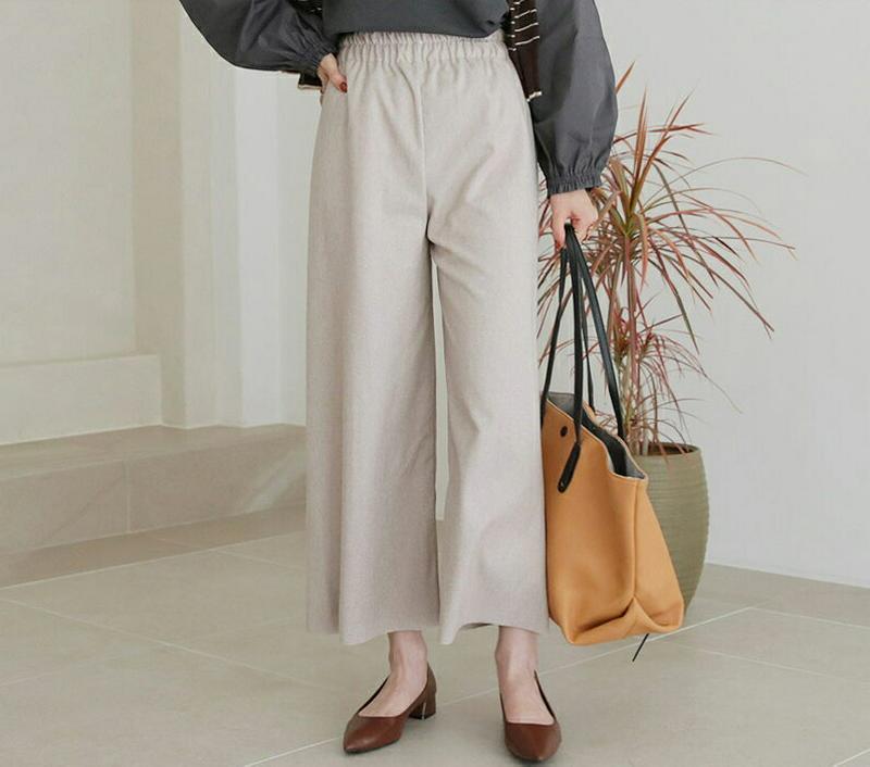 【新作10%OFF】ヘリンボーンパンツ・全3色・b64562 レディース【pt】【韓国 ファッション ボトムス ズボン パンツ 