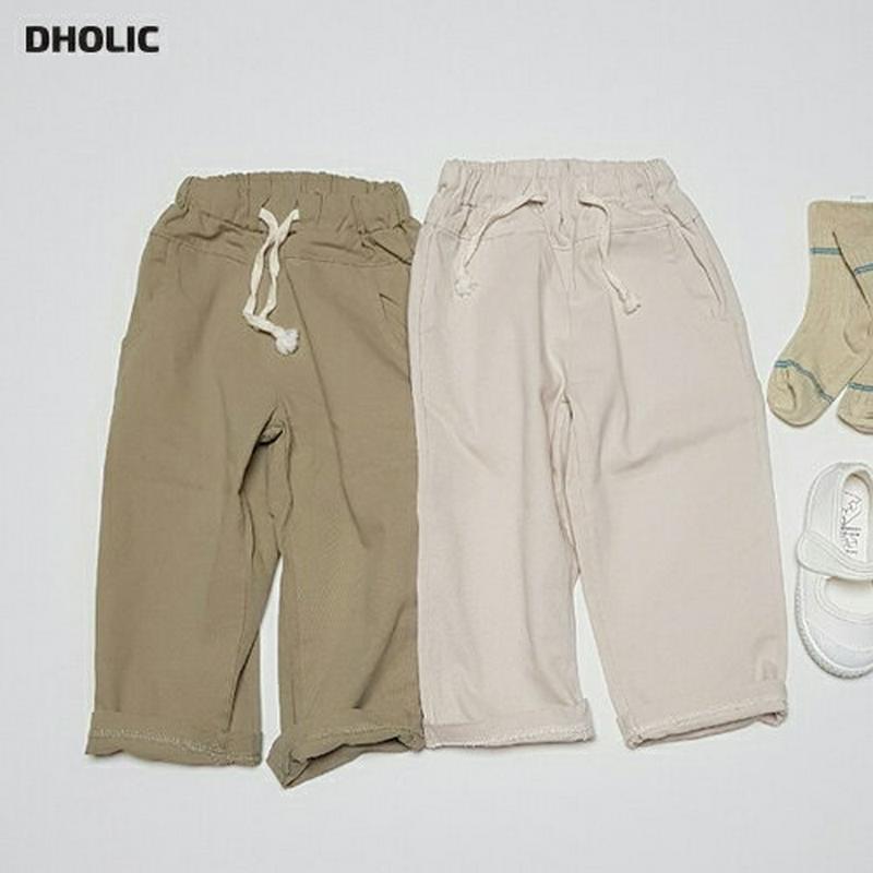 【キッズ10%OFF】ドロストパンツ・u07477 キッズ【3~8才】【pt】【パンツ ズボン ロングパンツ 長ズボン ドロスト