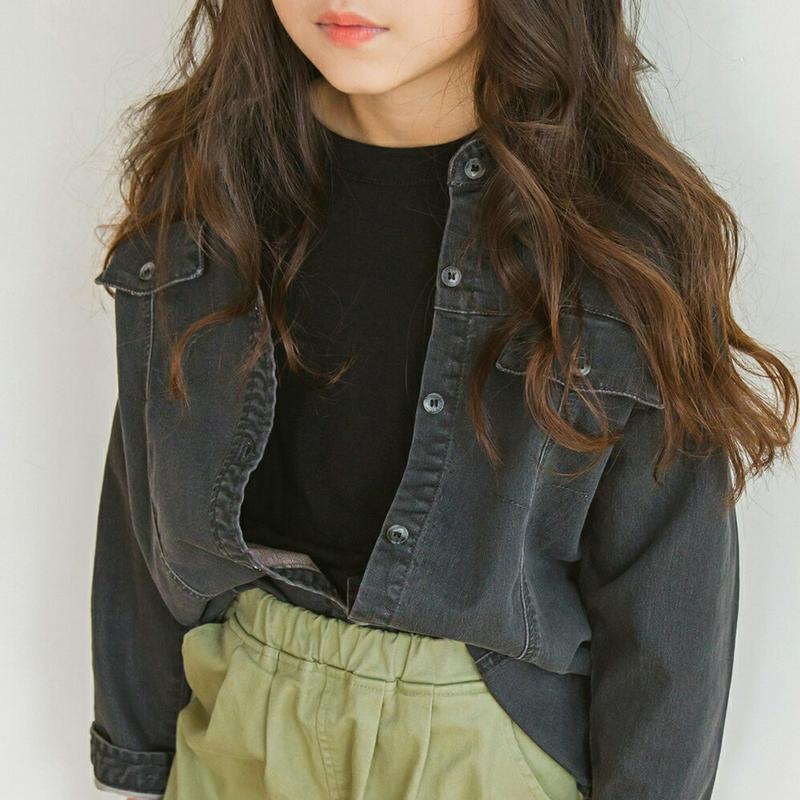 【キッズ10%OFF】レーヨンブレンドTシャツ・p007347 キッズ【3~8才】【tops】【トップス Tシャツ 長袖 ロンT