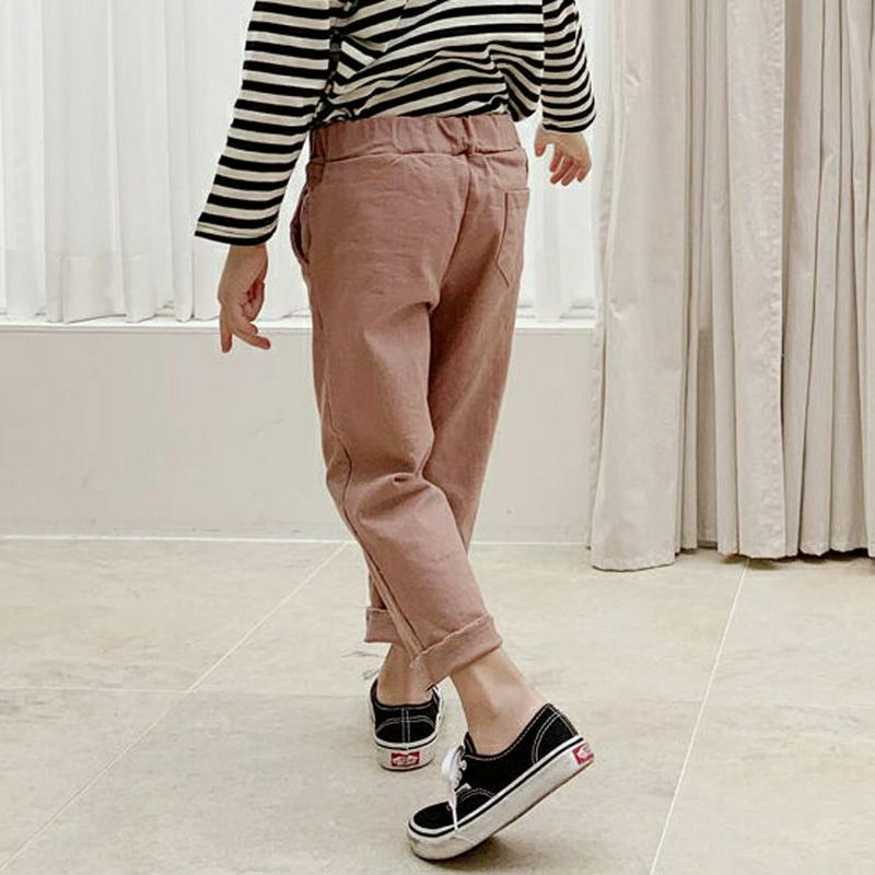 【キッズ10%OFF】カットオフパンツ・u07397 キッズ【3~8才】【pt】【パンツ ズボン ロングパンツ 長ズボン カット