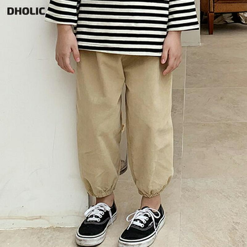 【キッズ10%OFF】コーデュロイゴムヘムパンツ u07381 キッズ 【3~8才】【pt】【韓国 ファッション ボトムス パン