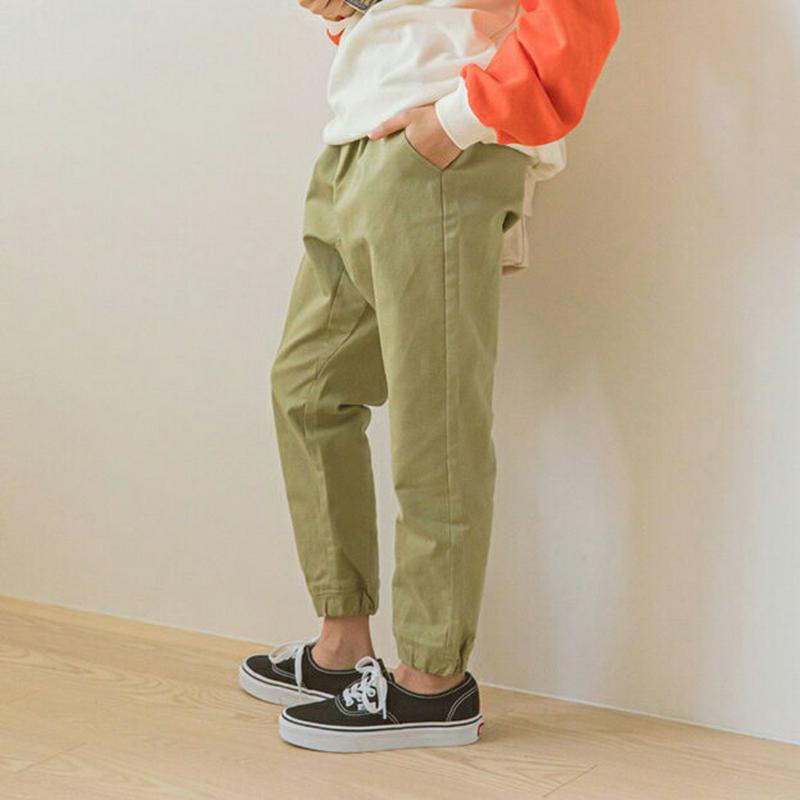 【キッズ10%OFF】カーゴポケットパンツ p007270 キッズ 【3~8才】【pt】【韓国 ファッション ボトムス パンツ 