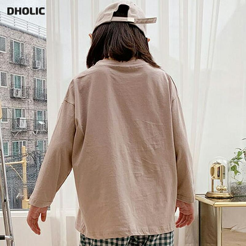 【キッズ10%OFF】ベーシックTシャツ u07392 キッズ 【3~8才】【tops】【韓国 ファッション トップス Tシャツ