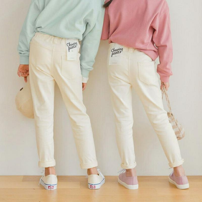 【キッズ10%OFF】スリムテーパードパンツ p007267 キッズ 【3~8才】【pt】【韓国 ファッション ボトムス パンツ