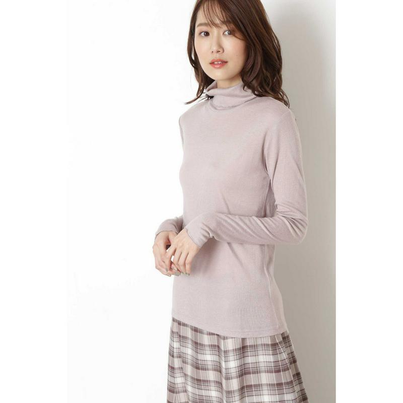 ウール混タートルネックプルオーバー（NATURAL BEAUTY BASIC／ナチュラルビューティー ベーシック）