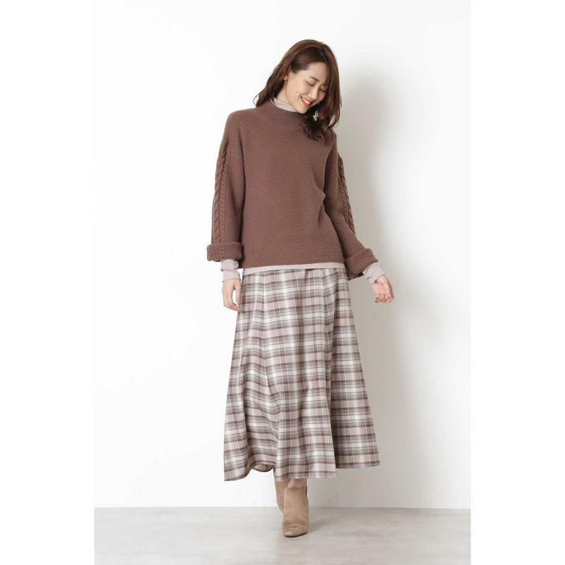 ウール混タートルネックプルオーバー（NATURAL BEAUTY BASIC／ナチュラルビューティー ベーシック）