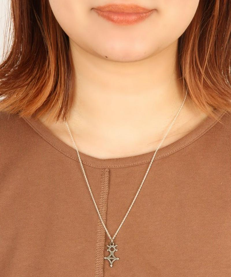 【美しいオールド感】シルバー925 シンボルモチーフネックレス