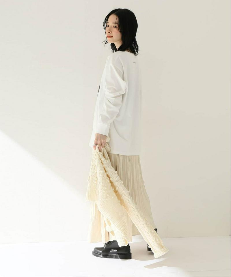 フラワープリントロングスリーブTEE◆（JOURNAL STANDARD relume）