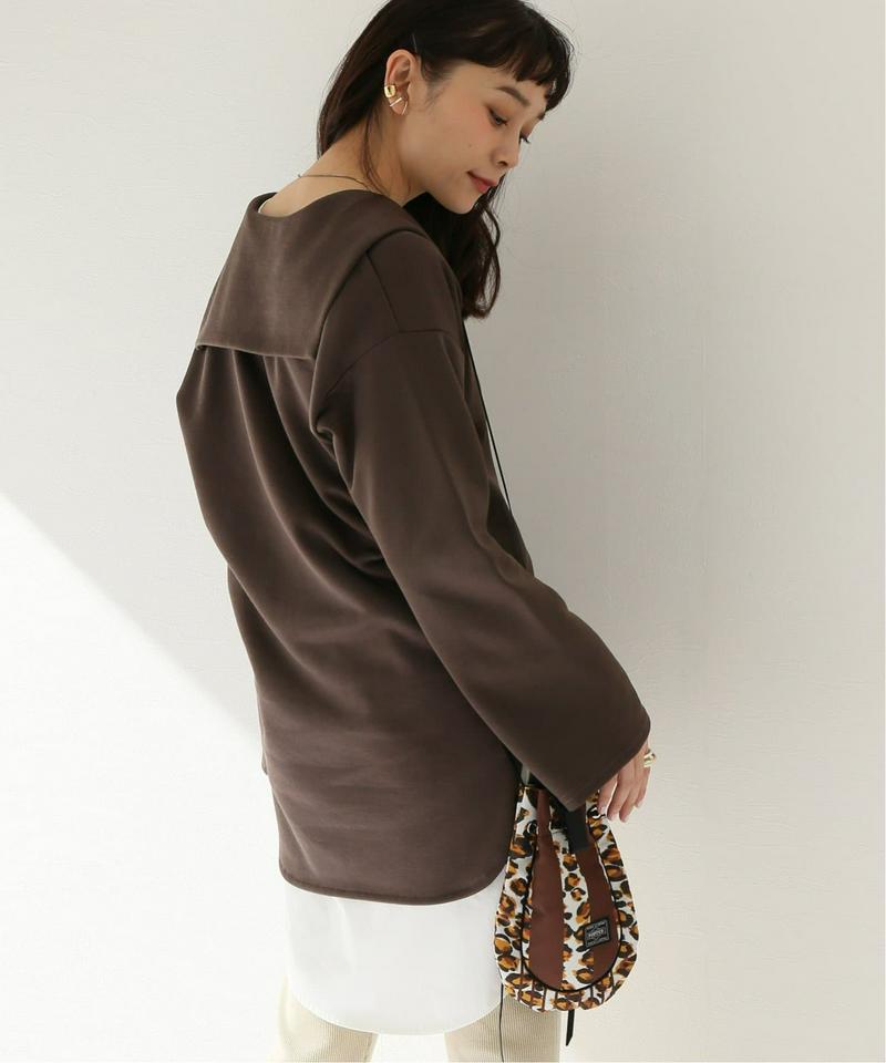 グロッシーテリーセーラープルオーバー（JOURNAL STANDARD relume）
