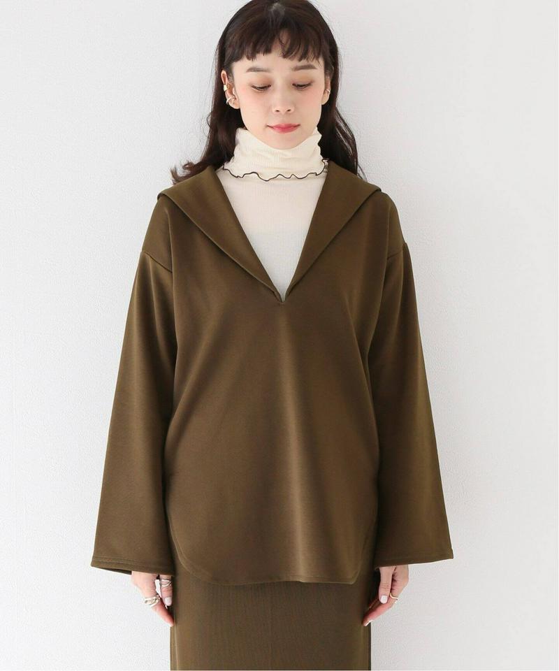 グロッシーテリーセーラープルオーバー（JOURNAL STANDARD relume）
